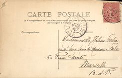 CPA Folklore Auvergne La Bourree Presentation des dames