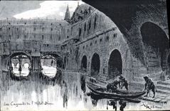 CPA Le Vieux Paris Les cagnards de l'Hotel Dieur