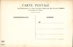 VINTAGE POSTCARD the Paris Old man court of the miracles