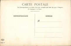 VINTAGE POSTCARD the Paris Old man large the chatelet