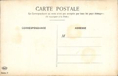 VINTAGE POSTCARD the Old man Paris Montfaucon