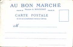 CPA Le Vieux Paris Au Bon Marche Maison Boucicaut Carrefour St Julien