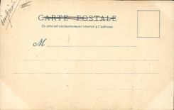 VINTAGE POSTCARD the Old man Paris House of Theophraste Renaudot