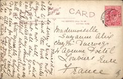 VINTAGE POSTCARD Royal Her highness the princess off Wales