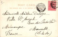 CPA Roi et Reine Grande Bretagne