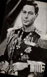 MODERN CARD King George VI King d' Angleterre