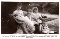 CPA The princess of Wales and her youngest son Prince John 
