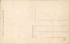 VINTAGE POSTCARD Militaria Medal grateful France Marianne