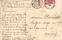 CPA Militaria Medaille General Bailloud prononcant la formule de reise de decorations