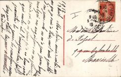 VINTAGE POSTCARD Militaria Medal the legion of honor