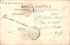 VINTAGE POSTCARD Theater Christiane