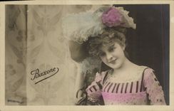 VINTAGE POSTCARD Baxone Theater