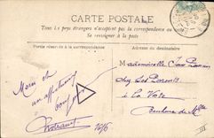 VINTAGE POSTCARD Theater Miss paula