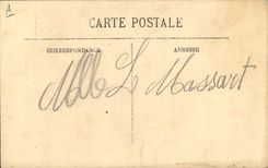 VINTAGE POSTCARD Theater Miss L Massart