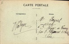 CPA Folklore Marais salants Le Croisic Panorama vers le Bourg de Batz 