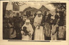 CPA Petites servantes du Sacre Coeur Missionnaires catechistes des noirs Menton 