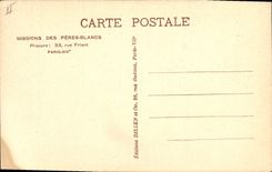 CPA Mission des Peres Blancs Afrique Rue Friant Paris 14eme