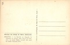 CPA Missions des Oblats de Marie immaculee Basutos La faucille sur l'epaule