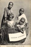CPA Missions d'Afrique Un joli petit nid