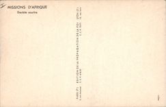 CPA Missions d'Afrique Double sourire
