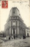 VINTAGE POSTCARD Bank Savings bank Gournay in Bray