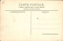 VINTAGE POSTCARD Givors Bank the Savings bank and the church St Nicolas