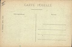 VINTAGE POSTCARD Bank Savings bank Lille Street Nicolas Leblanc