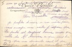 VINTAGE POSTCARD Bank Savings bank Langres