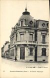VINTAGE POSTCARD Bank Savings bank Lons Saulnier