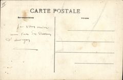 CPA Folklore La Bourree Auvergne Vis a vis 