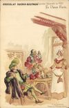 CPA Vieux Paris Exposition universelle de 1900 A la taverne Place du The aux Clercs