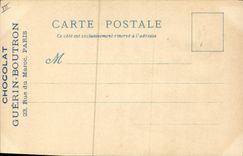 CPA Vieux Paris Exposition universelle de 1900 Chocolat Guerin Boutron Aubade a St Julien des Menetriers