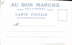 CPA Vieux Paris Au Bon Marche Maison Boucicaut Cour du Pre aux Clercs