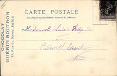 CPA Vieux Paris Chocolat Guerin Boutron Le pilori