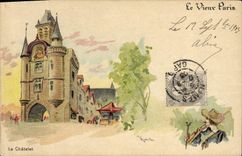 CPA Vieux Paris Le Chatelet