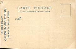 CPA Vieux Paris Exposition universelle de 1900 Chocolat Guerin Boutron 1er Corps de garde