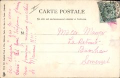 CPA SM Le Roi Edouard VII a Paris Gare du Bois de boulogne 