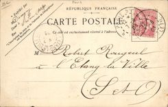 CPA SM Edouard VII a la revue de Vincennes Salut au drapeau 