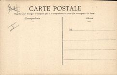 VINTAGE POSTCARD Militaria Promotion on the fron Illustration