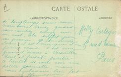 Decoración de Militaria de la POSTAL de la VENDIMIA