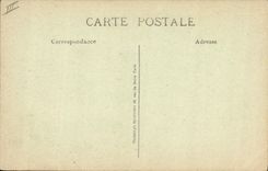 VINTAGE POSTCARD Militaria Revue of Cuperly Mr. Poincare gives the military medal has a priest soldier