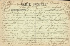 VINTAGE POSTCARD Militaria the artillery through the Moroccan palm plantations