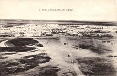 VINTAGE POSTCARD Militaria View of the camp