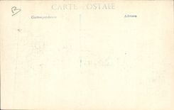 CPA Militaria Blesse marocain ramene a Neufmoutiers 