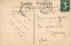 CPA Militaria Artillerie de montagne Regiment d'Afrique 