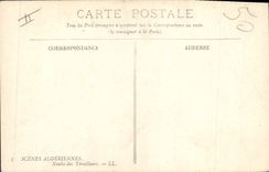 CPA Militaria Scenes algeriennes Nouba des Tirailleurs 
