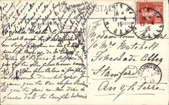 VINTAGE POSTCARD Militaria Algerian Troops