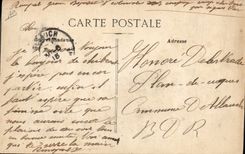 CPA Militaria Camp de Chibron Epluchage de pommes de terre 