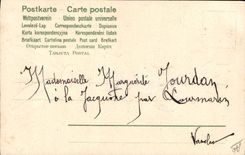 CPA Ange Fleur Tendrement