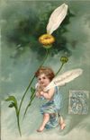 CPA Ange Fleur Pas du tout 
